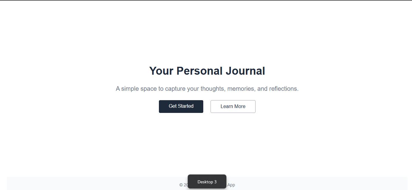 Journal App